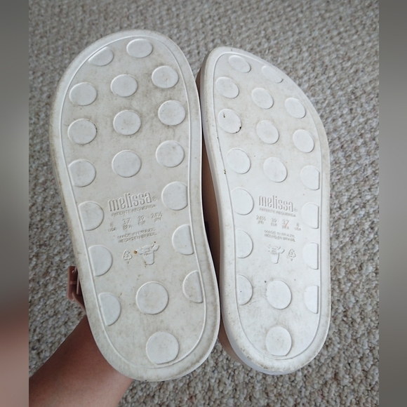 Melissa Soft Ad light pink Sandals size 8 - Picture 14 of 14